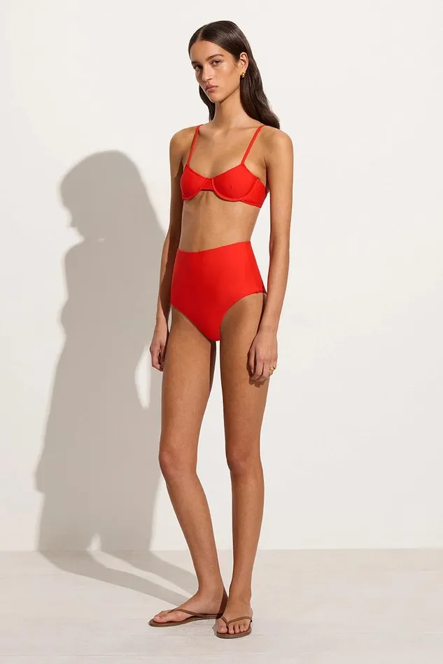 Women Amira Bikini Top Salsa 8211 Final Sale Faithfull The Brand Swim Women Amira Bikini Top Salsa 8211 Final Sale Faithfull The Brand Swim
