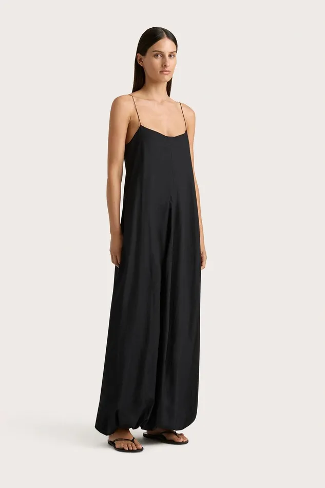 Women Anais Maxi Dress Black Faithfull The Brand Dresses Women Anais Maxi Dress Black Faithfull The Brand Dresses