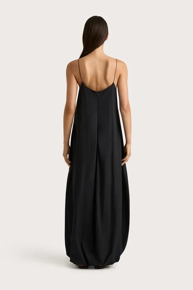 Women Anais Maxi Dress Black Faithfull The Brand Dresses Women Anais Maxi Dress Black Faithfull The Brand Dresses