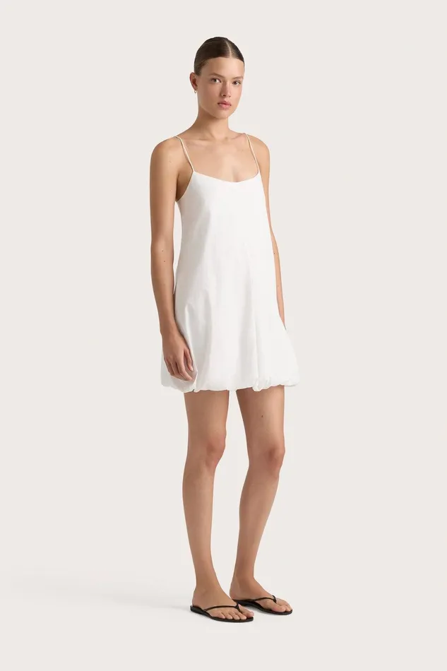 Women Anais Mini Dress White Faithfull The Brand Dresses Women Anais Mini Dress White Faithfull The Brand Dresses