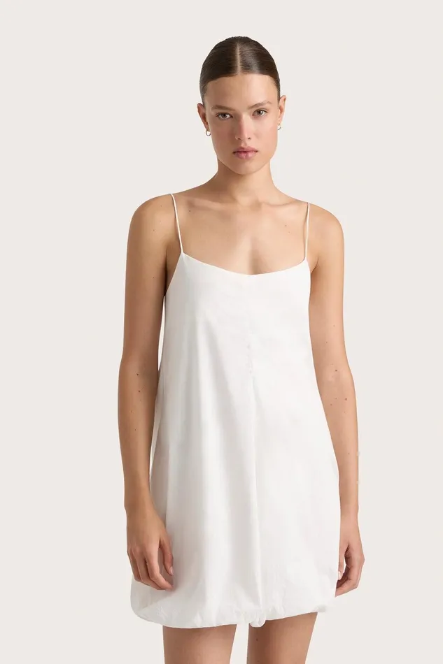 Women Anais Mini Dress White Faithfull The Brand Dresses Women Anais Mini Dress White Faithfull The Brand Dresses