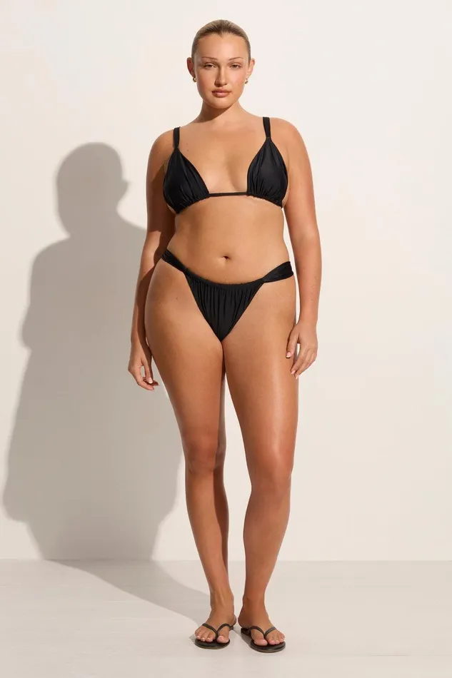Women Andez Bikini Bottoms Black Faithfull The Brand Swim