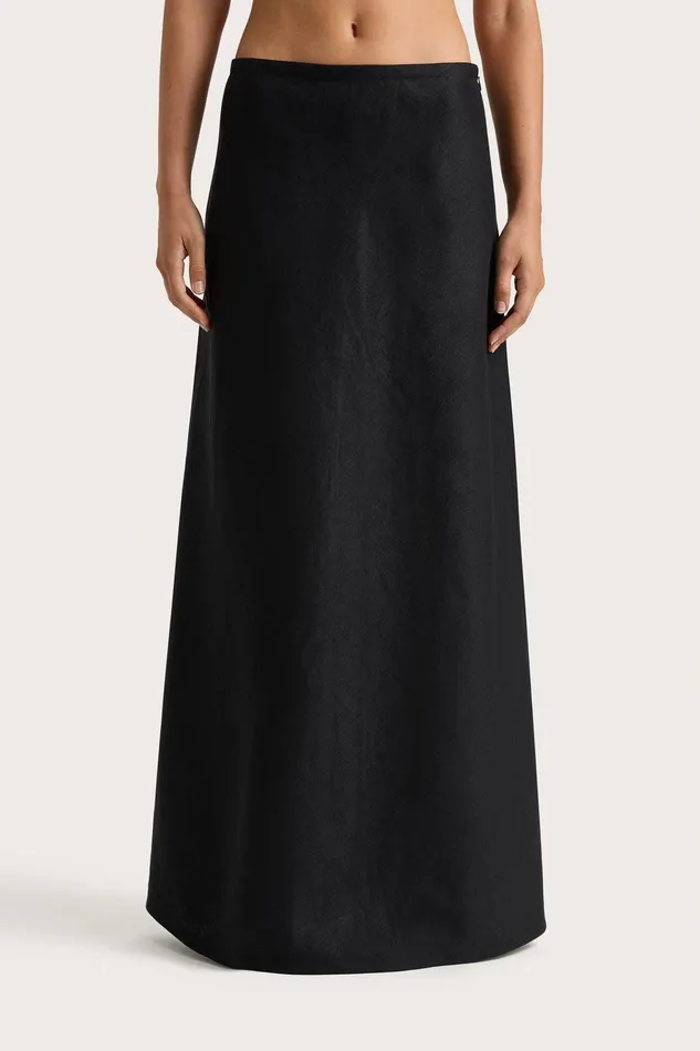 Women Antibes Maxi Skirt Black Faithfull The Brand Skirts and Shorts Women Antibes Maxi Skirt Black Faithfull The Brand Skirts and Shorts