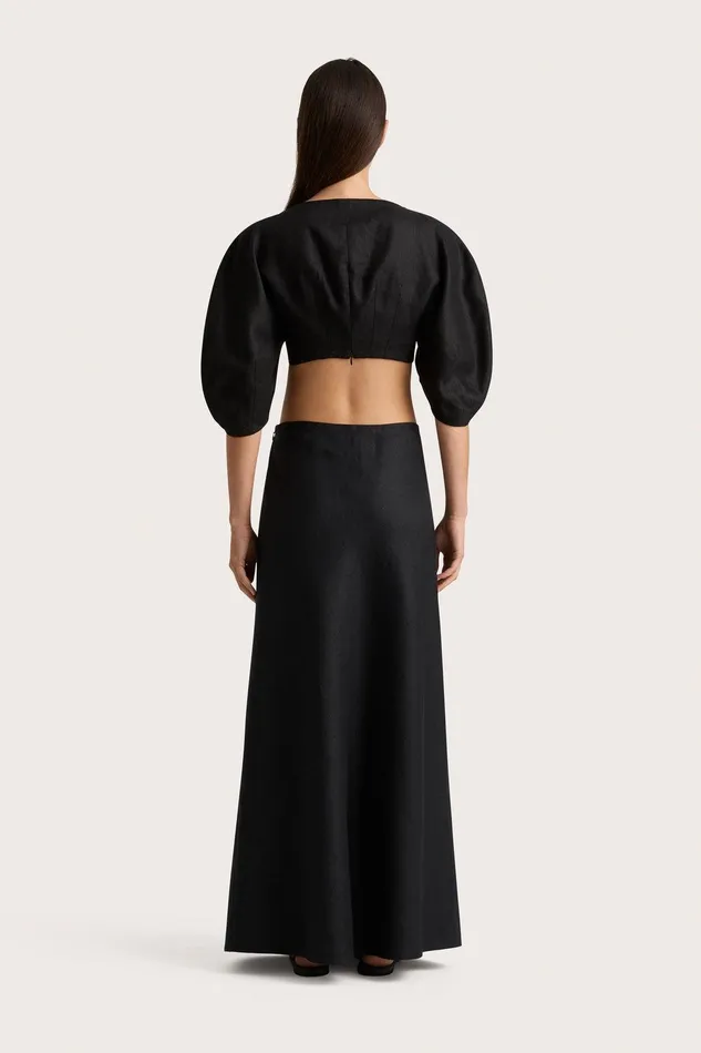 Women Antibes Maxi Skirt Black Faithfull The Brand Skirts and Shorts Women Antibes Maxi Skirt Black Faithfull The Brand Skirts and Shorts