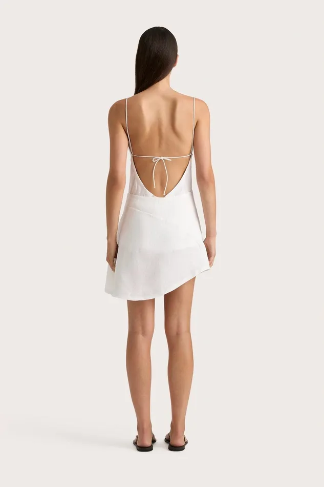 Women Antibes Mini Skirt White Faithfull The Brand Skirts and Shorts Women Antibes Mini Skirt White Faithfull The Brand Skirts and Shorts