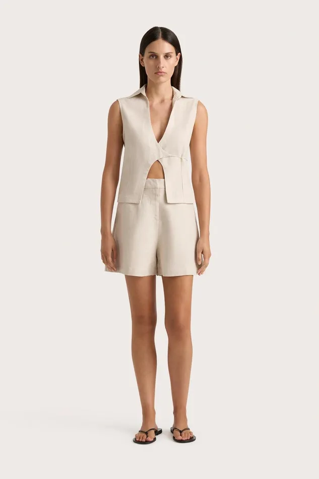 Women Antibes Shirt Sand Faithfull The Brand Tops