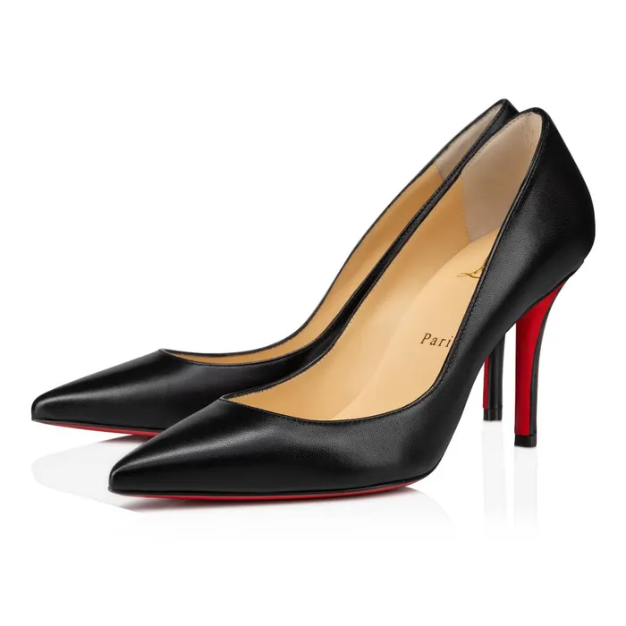 Women Apostrophy Pump 85 Mm Pumps 8211 Nappa Leather 8211 Black Black Christian Louboutin Pumps Women Apostrophy Pump 85 Mm Pumps 8211 Nappa Leather 8211 Black Black Christian Louboutin Pumps