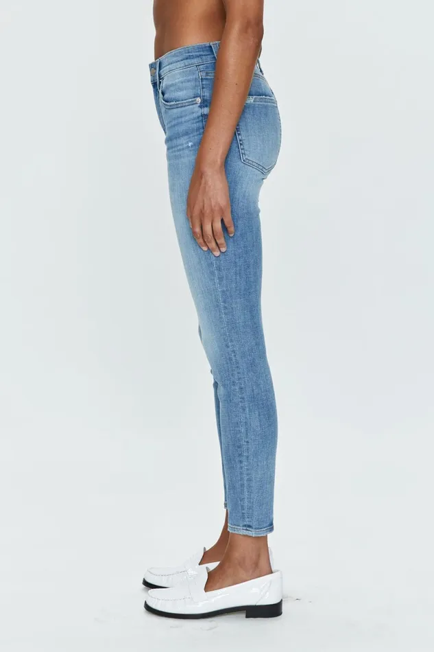 Women Audrey Mid Rise Skinny Jean 8211 Lookout Vintage Pistola Denim Denim