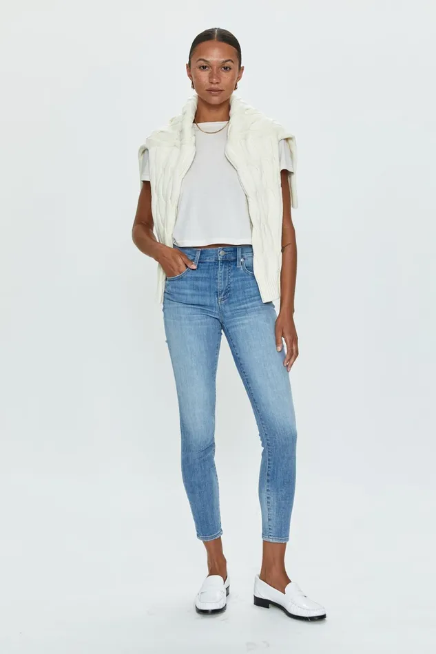 Women Audrey Mid Rise Skinny Jean 8211 Lookout Vintage Pistola Denim Denim