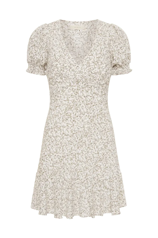 Women Aurelia Mini Dress Calla Umber Faithfull The Brand Dresses Women Aurelia Mini Dress Calla Umber Faithfull The Brand Dresses