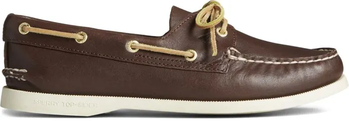 Women Authentic Original Boat Shoe Classic Brown Leather Sperry Boat Shoes