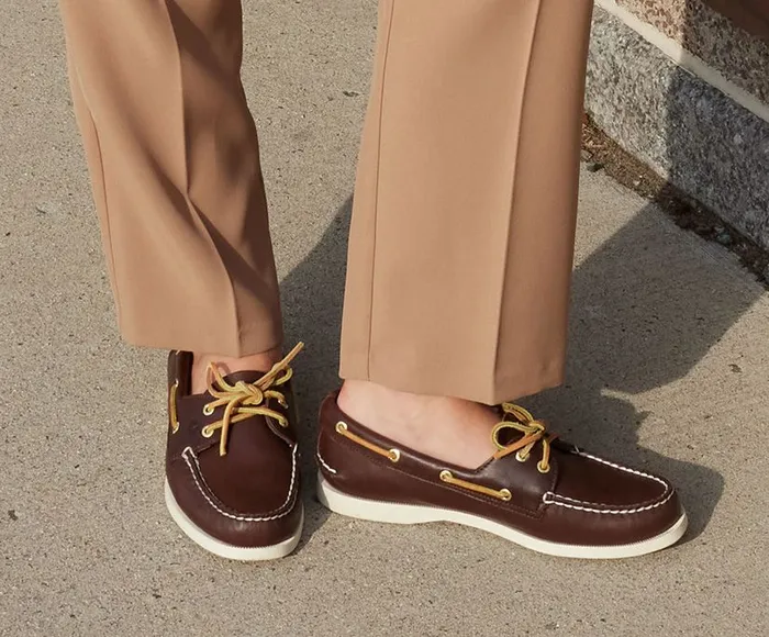 Women Authentic Original Boat Shoe Classic Brown Leather Sperry Boat Shoes Women Authentic Original Boat Shoe Classic Brown Leather Sperry Boat Shoes