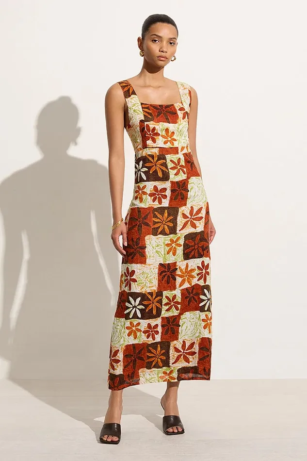 Women Azalea Midi Dress Tobago Floral 8211 Final Sale Faithfull The Brand Dresses Women Azalea Midi Dress Tobago Floral 8211 Final Sale Faithfull The Brand Dresses