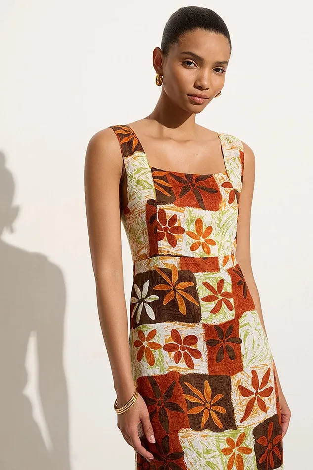 Women Azalea Midi Dress Tobago Floral 8211 Final Sale Faithfull The Brand Dresses Women Azalea Midi Dress Tobago Floral 8211 Final Sale Faithfull The Brand Dresses