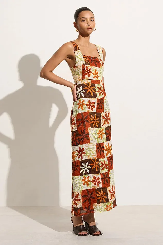 Women Azalea Midi Dress Tobago Floral 8211 Final Sale Faithfull The Brand Dresses Women Azalea Midi Dress Tobago Floral 8211 Final Sale Faithfull The Brand Dresses