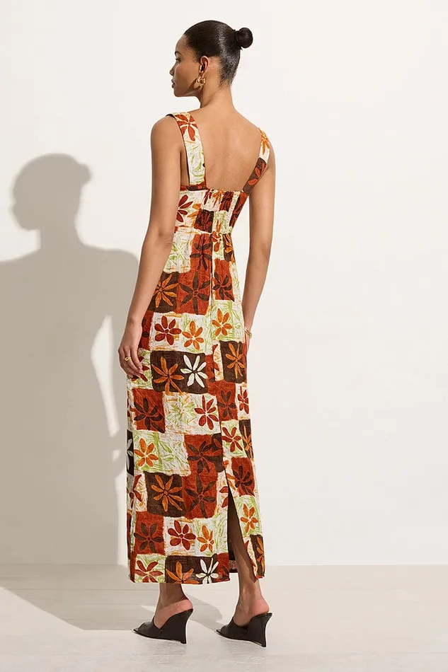 Women Azalea Midi Dress Tobago Floral 8211 Final Sale Faithfull The Brand Dresses Women Azalea Midi Dress Tobago Floral 8211 Final Sale Faithfull The Brand Dresses