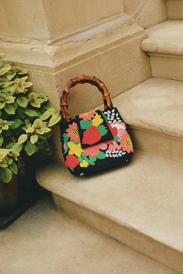 Women Bags RIXO Gabrielle Floral Embroidery Women Bags RIXO Gabrielle Floral Embroidery