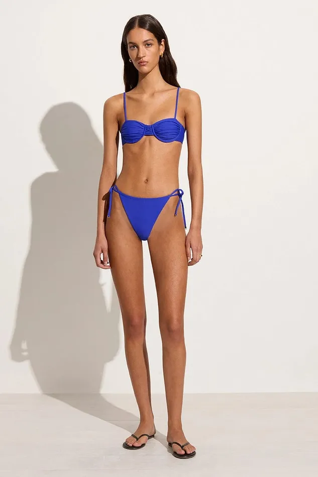 Women Baja Bikini Top Cobalt 8211 Final Sale Faithfull The Brand Swim Women Baja Bikini Top Cobalt 8211 Final Sale Faithfull The Brand Swim