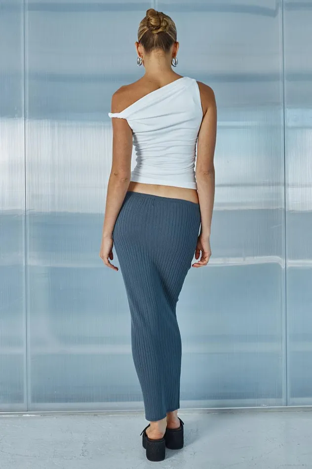 Women Basic Runaway The Label BLAKE TOP White