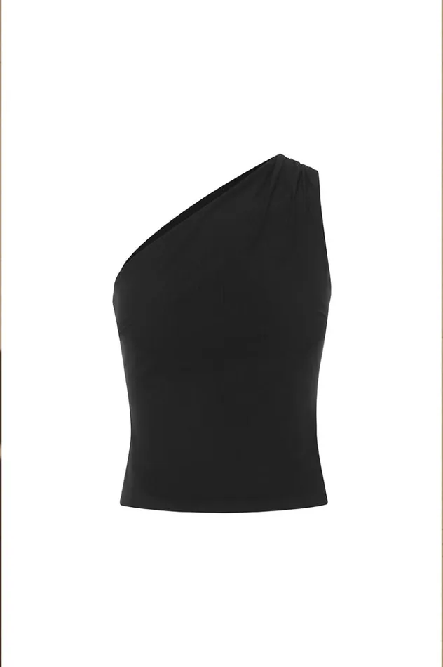 Women Basic Runaway The Label DAVEY TOP Black