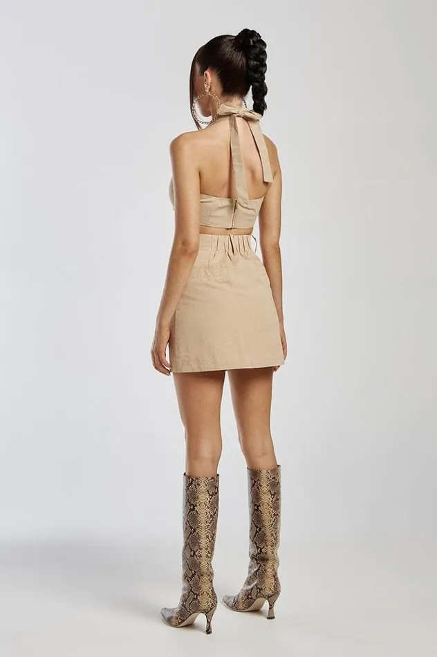 Women Basic Runaway The Label Mariska Top Sand Women Basic Runaway The Label Mariska Top Sand