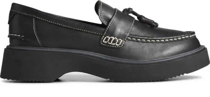 Women Bayside Loafer Black Sperry Flats and Loafers