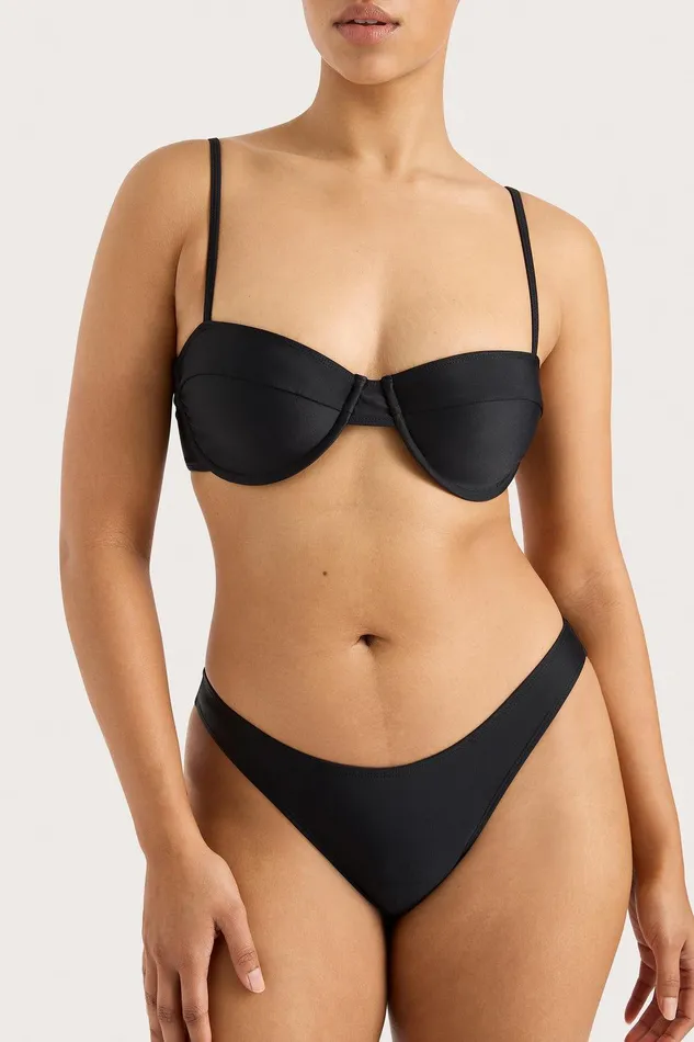 Women Bebe Bikini Bottom Black Faithfull The Brand Swim Women Bebe Bikini Bottom Black Faithfull The Brand Swim