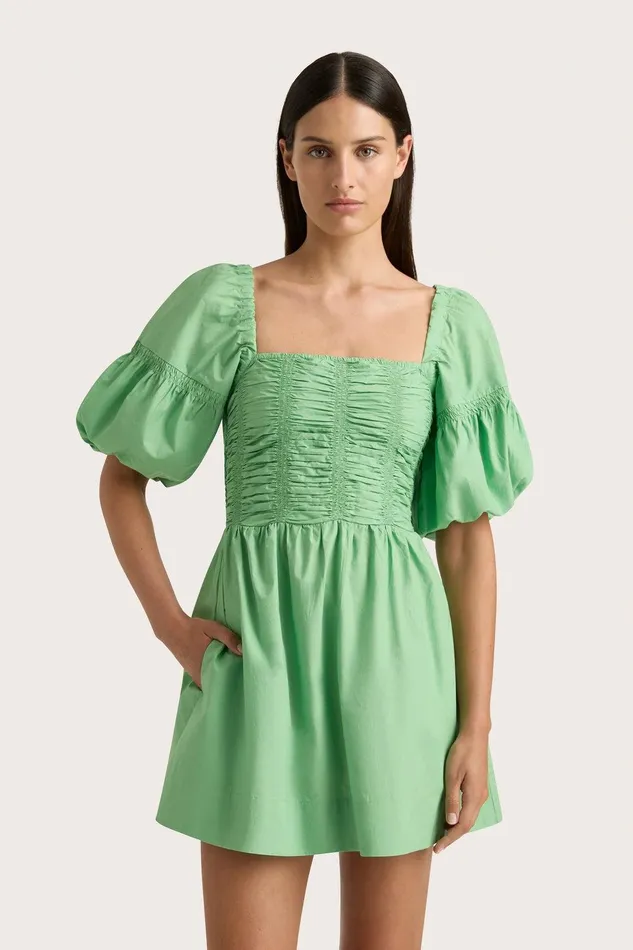 Women Belladonna Mini Dress Apple Faithfull The Brand Dresses Women Belladonna Mini Dress Apple Faithfull The Brand Dresses