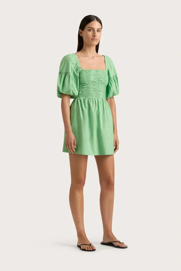 Women Belladonna Mini Dress Apple Faithfull The Brand Dresses Women Belladonna Mini Dress Apple Faithfull The Brand Dresses