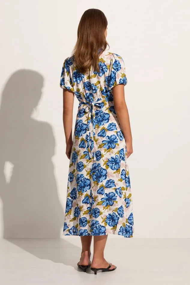 Women Bellavista Midi Dress Isadora Floral Navy 8211 Final Sale Faithfull The Brand Dresses Women Bellavista Midi Dress Isadora Floral Navy 8211 Final Sale Faithfull The Brand Dresses