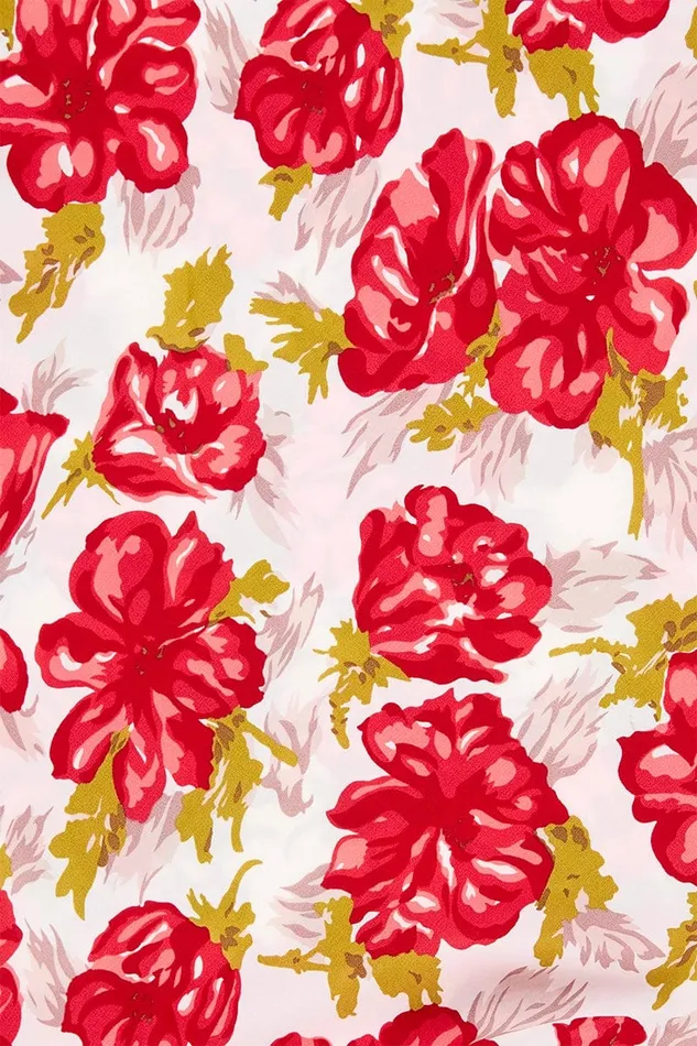 Women Bellavista Midi Dress Isadora Floral Red 8211 Final Sale Faithfull The Brand Dresses Women Bellavista Midi Dress Isadora Floral Red 8211 Final Sale Faithfull The Brand Dresses