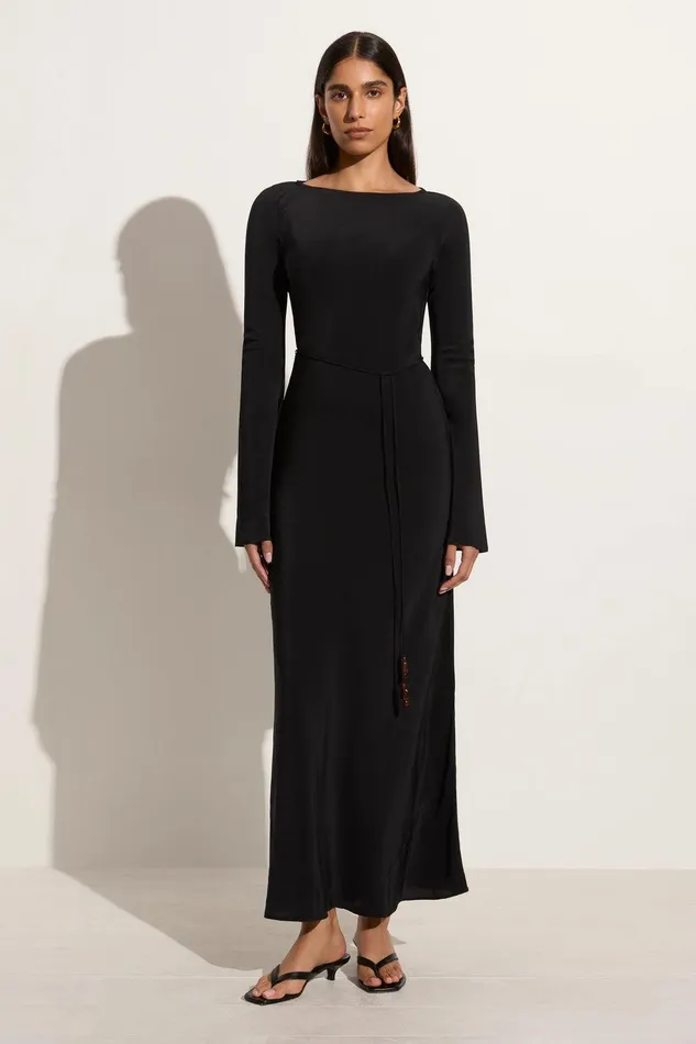 Women Bellini Maxi Dress Black 8211 Final Sale Faithfull The Brand Dresses