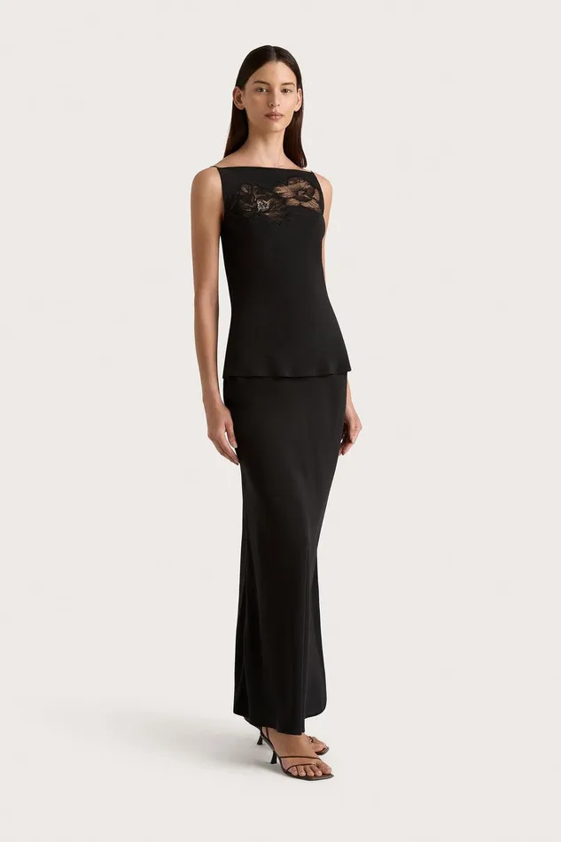 Women Biarritz Top Black Faithfull The Brand Tops