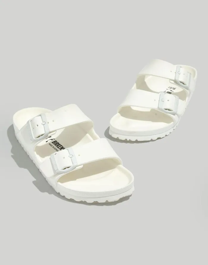 Women Birkenstock Arizona EVA Sandals White Madewell Sandals