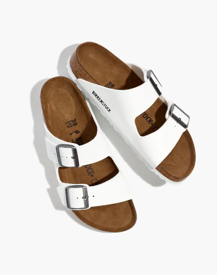 Women Birkenstock Arizona Sandals In BirkoFlor White Madewell Sandals