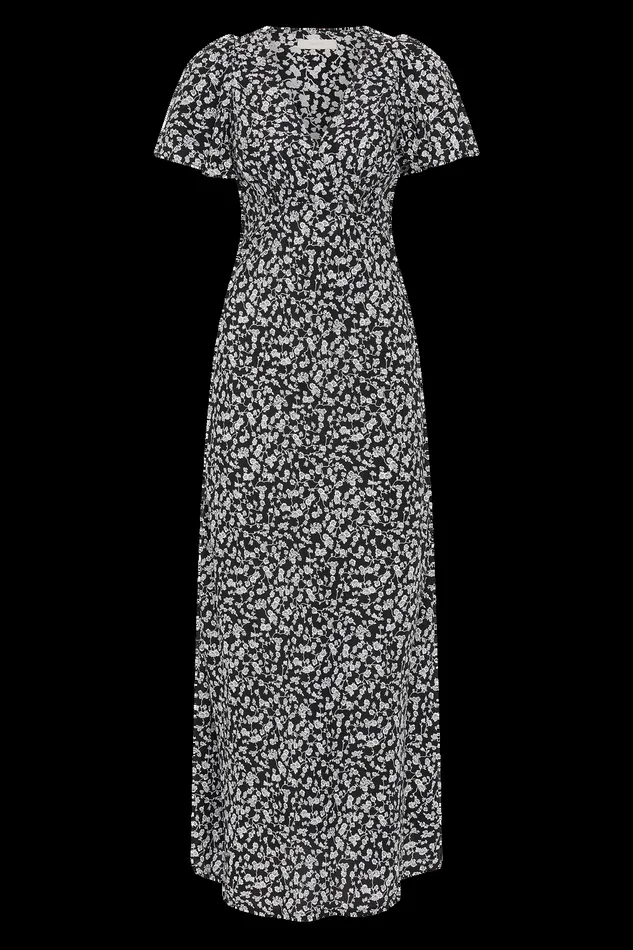 Women Boda Midi Dress Amaryllis Floral Black Faithfull The Brand Dresses Women Boda Midi Dress Amaryllis Floral Black Faithfull The Brand Dresses