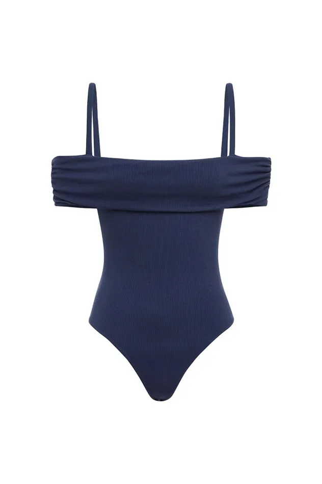 Women Bodysuits Runaway The Label RYDER BODYSUIT Navy