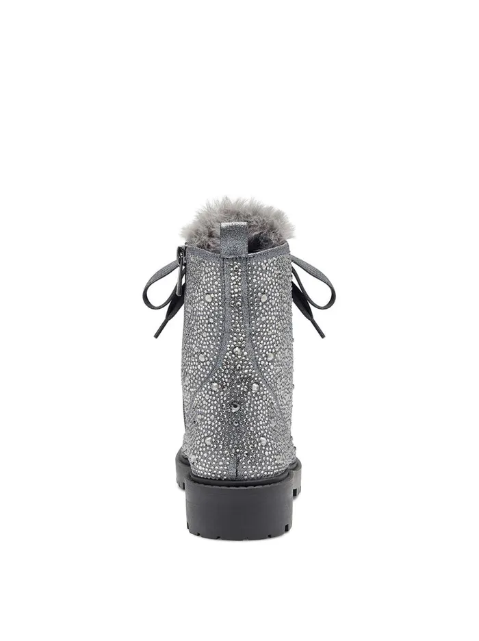 Women Boots and Booties Jessica Simpson Kalirah Boot In Pewter Pewter Sparkle