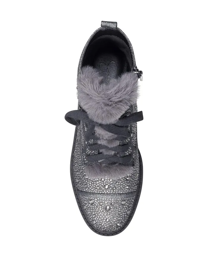 Women Boots and Booties Jessica Simpson Kalirah Boot In Pewter Pewter Sparkle