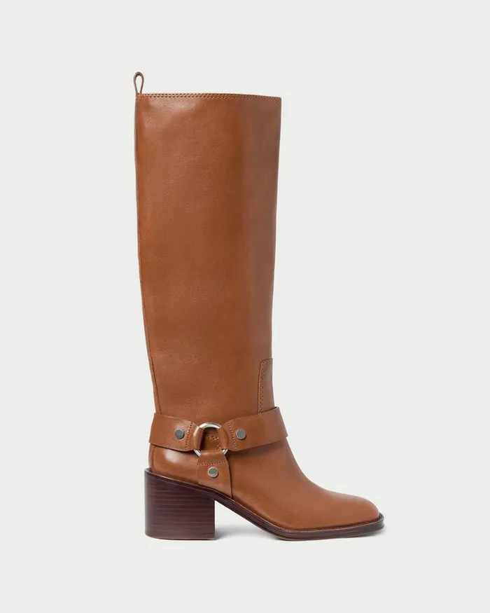 Women Boots Loeffler Randall Audrey Safari Tall Engineer Boot