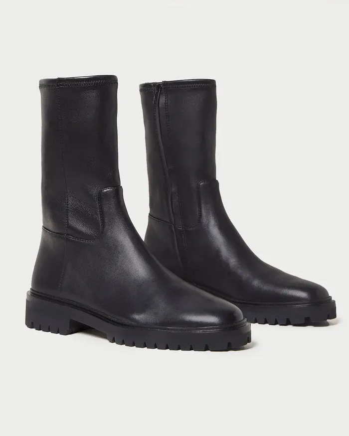 Women Boots Loeffler Randall Danny Black Mid Lug Boot L Ankle Boots L Footwear Women Boots Loeffler Randall Danny Black Mid Lug Boot L Ankle Boots L Footwear
