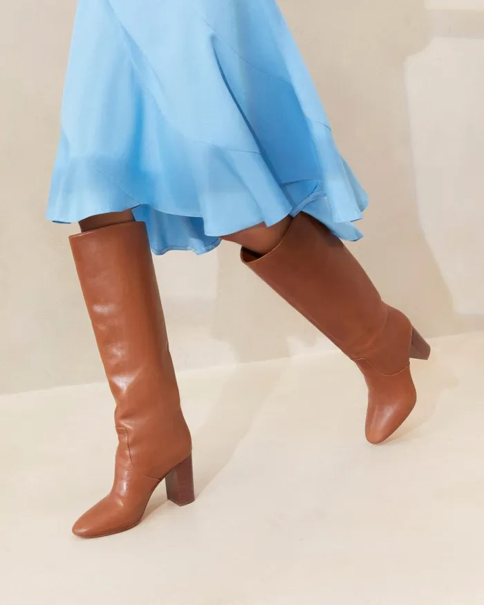 Women Boots Loeffler Randall Goldy Tall Boot Cognac Women Boots Loeffler Randall Goldy Tall Boot Cognac