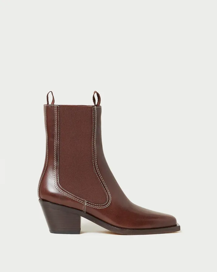 Women Boots Loeffler Randall Nat Espresso Mid Western Boot I Ankle Boots I Footwear Women Boots Loeffler Randall Nat Espresso Mid Western Boot I Ankle Boots I Footwear
