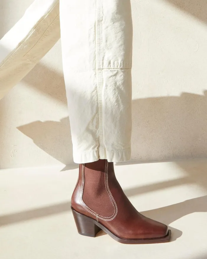 Women Boots Loeffler Randall Nat Espresso Mid Western Boot I Ankle Boots I Footwear Women Boots Loeffler Randall Nat Espresso Mid Western Boot I Ankle Boots I Footwear