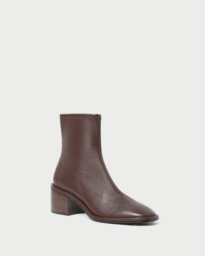 Women Boots Loeffler Randall Roxy Espresso Block Heel Bootie Women Boots Loeffler Randall Roxy Espresso Block Heel Bootie