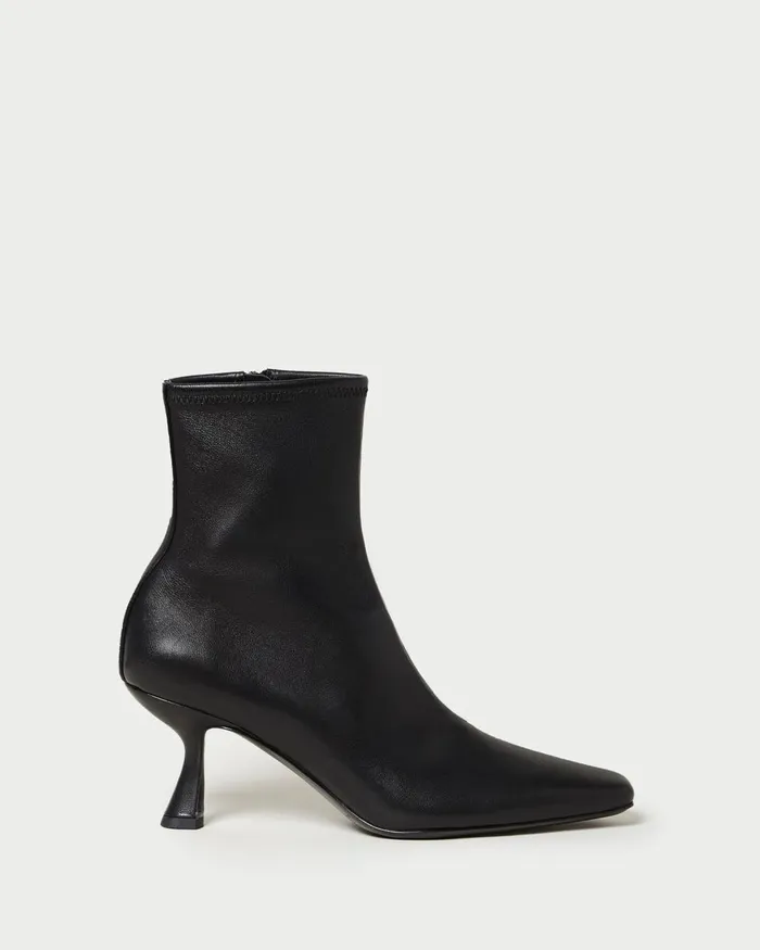 Women Boots Loeffler Randall Thandy Black Curved Heel Bootie I Ankle Boots I Footwear Women Boots Loeffler Randall Thandy Black Curved Heel Bootie I Ankle Boots I Footwear