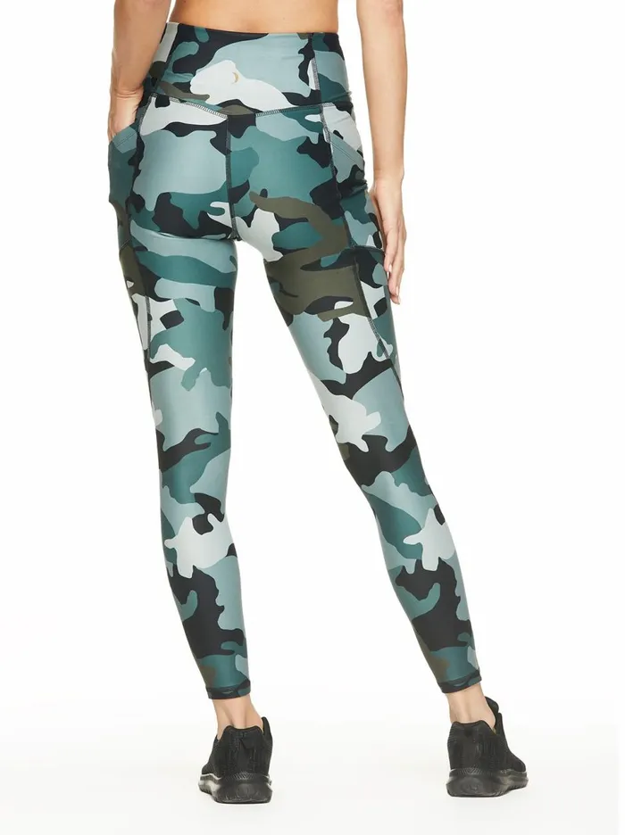 Women Bottoms Jessica Simpson Tummy Control Ankle Legging In Abyss Clouded Camo Abyss Clouded Camo