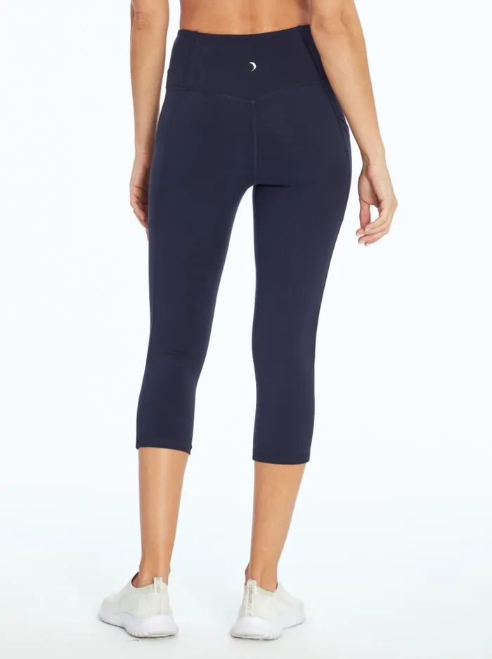 Women Bottoms Jessica Simpson Tummy Control Capri In Midnight Blue Midnight Blue