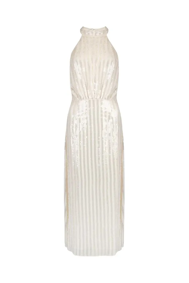 Women Bridal Party RIXO Vivienne Sequins Ivory Women Bridal Party RIXO Vivienne Sequins Ivory