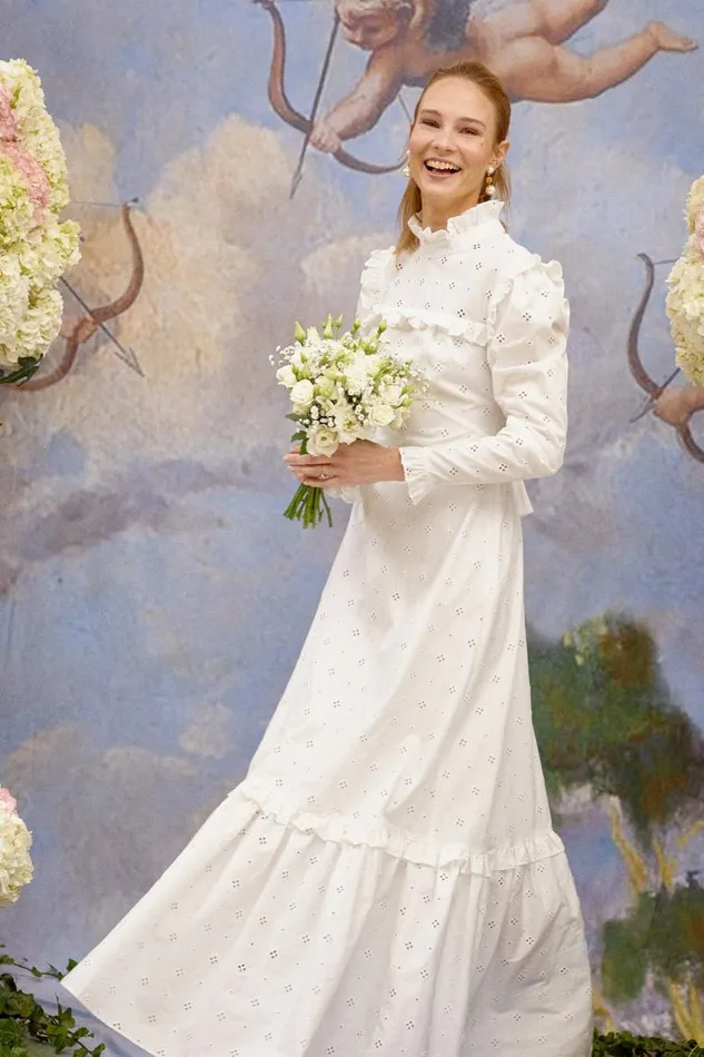Women Bridal RIXO Ciara Broiderie Anglaise Women Bridal RIXO Ciara Broiderie Anglaise
